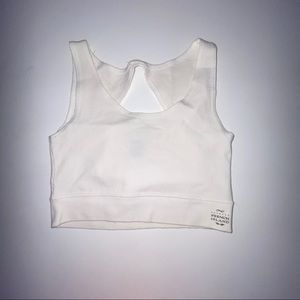 Cropped athletic Tank top